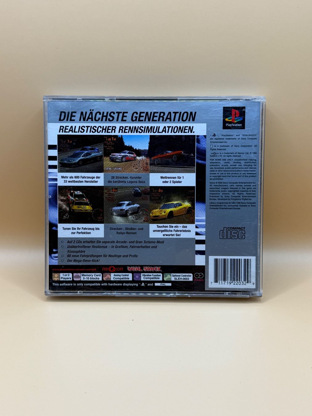Sony Spiele: Gran Turismo 2 - Platinum - Playstation 1 – Gebraucht aus Dietikon von gab_qz7y 1