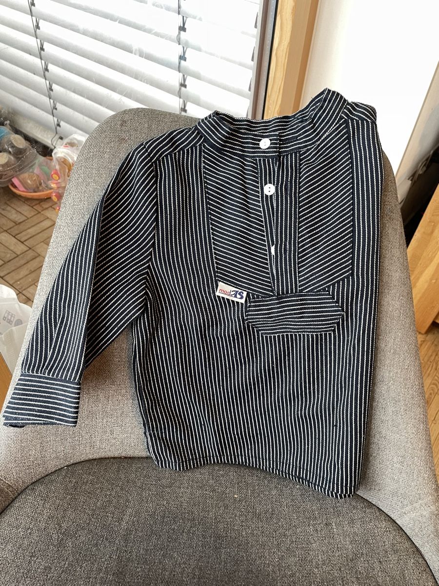 Camicie, T-shirt & Polo: Fischerhemd ModAS für Kinder Gr. 86/92 – Nuovo (secondo la descrizione) da luzern venduto da plueschmors.