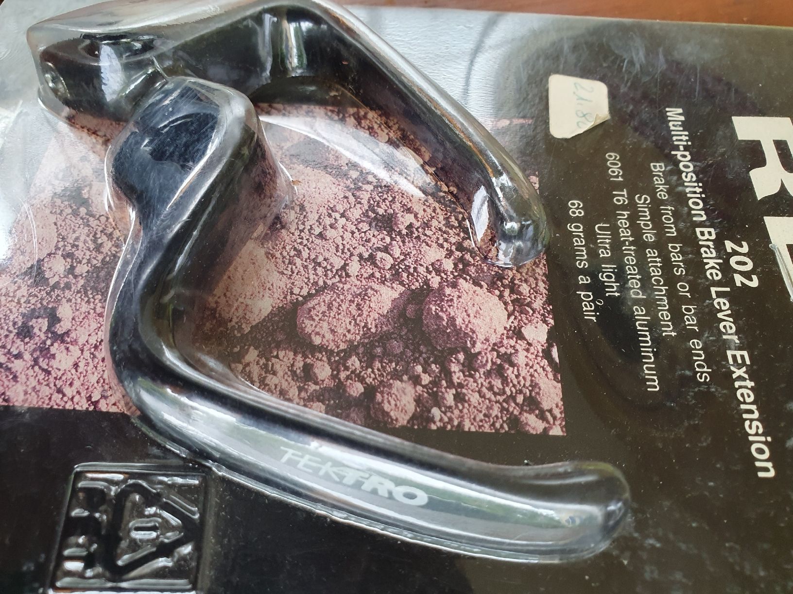 Pezzi di ricambio: Bremshebelverlängerung MTB/ATB TEKTRO 202. – Nuovo e nell'imballaggio originale da Niedergösgen venduto da joh_6txt 3