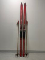 Ski (8 F), Deko Holzski mit Stöcken