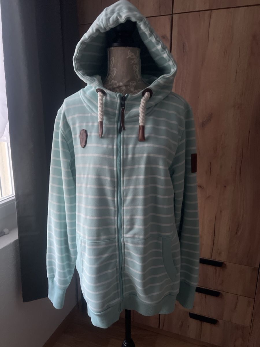 Giacche: gestreifte Sweatjacke, Grösse XXL – Usato da Seon venduto da Sunny-Schmuck78