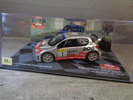 Altaya 1:43 Peugeot 206 WRC Rallye Monte Carlo 2002 R. Burns