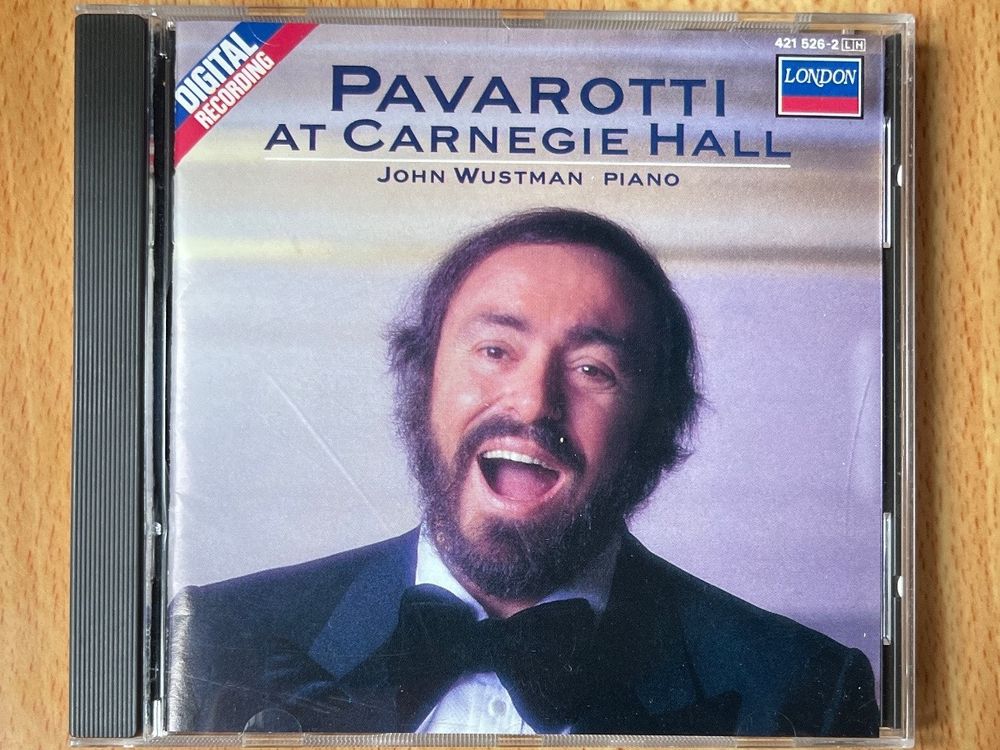 Luciano Pavarotti At Carnegie Hall Kaufen Auf Ricardo 5704