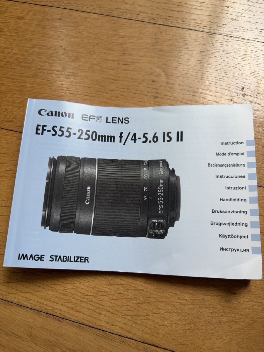 Canon Obiettivi: Canon Objektiv EFS 55-250mm – Nuovo (secondo la descrizione) da Basel venduto da Wotan 2