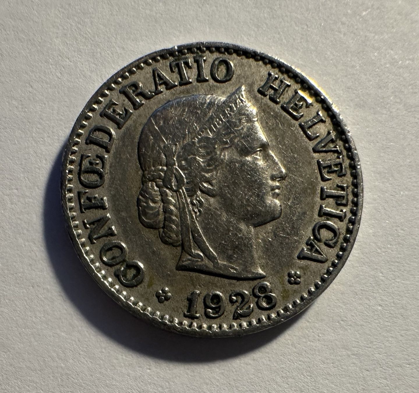 Tutti le monete: 10 Rappen 1928 – Usato da Nesselnbach venduto da sir.lanzelot 1