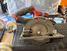 Einhell Akku Kreissaege TE-CS 18 Li Solo gebraucht