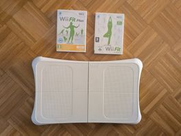 2 jeux wii fit + balance board