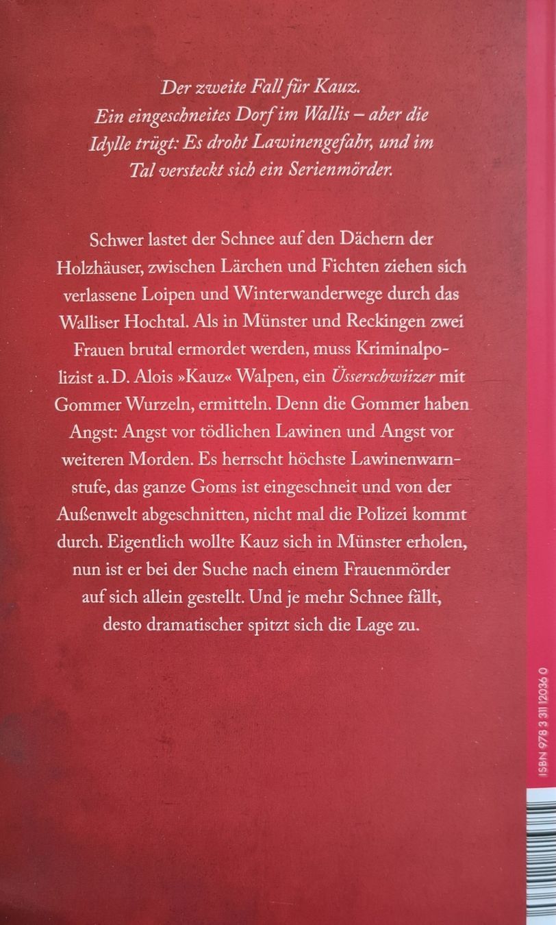 Libri: Buch Kaspar Wolfensberger "Gommer Winter" – Usato da Islikon venduto da EFH651 1