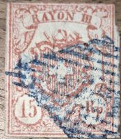 Rayon Nr. 20 Typ 9 Blaue Raute