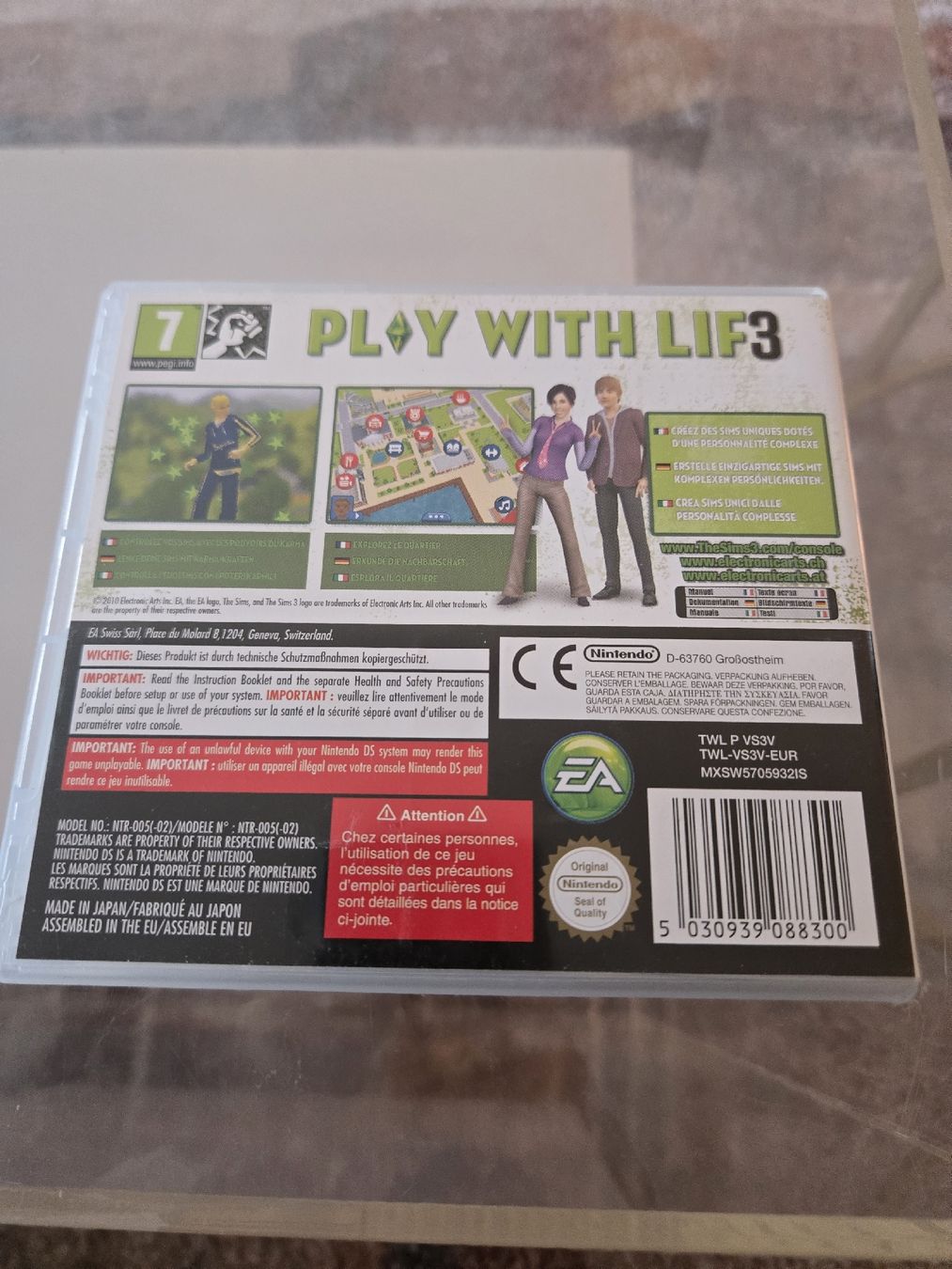 Jeux: The Sims 3 Nintendo DS – D'occasion à Bussigny par Kfdlt 1