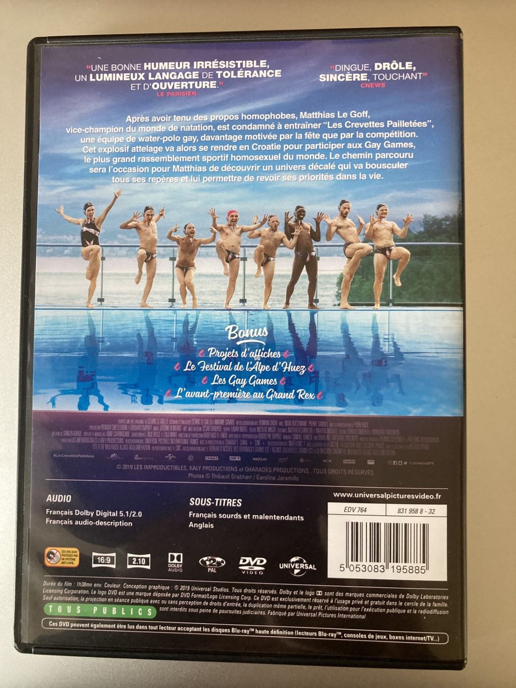 Tutti i DVDs: Les crevettes pailletées – Usato da Neuchâtel venduto da Rougesky 1
