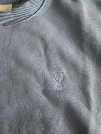 Sweatshirt Ami Alexandre Mattiussi blau Grösse M