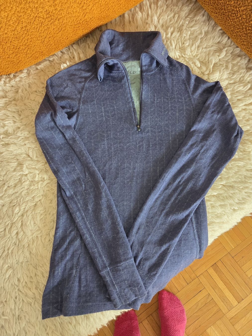Devold T-shirt: Devold Duo Aktiv Langarmshirt mit Zip M – Usato da Walchwil venduto da Petulas