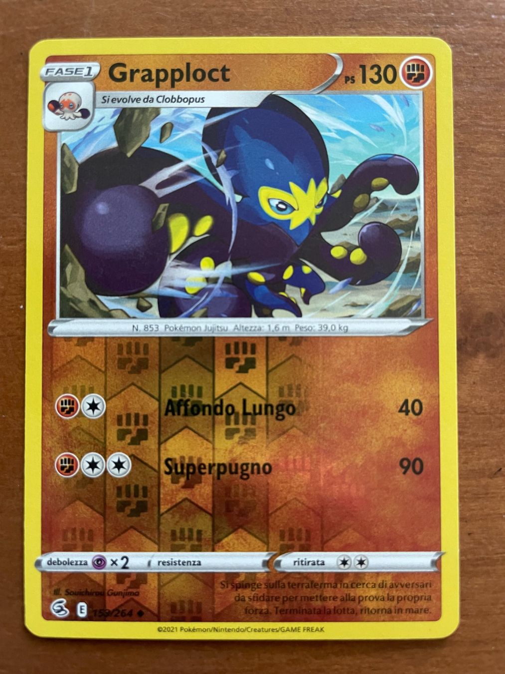 Pokémon Sammelbilder & Trading cards: Pokemon Grapploct Reverse ITA (Versand gratis) – Neu (gemäss Beschreibung) aus Chur von Angerson