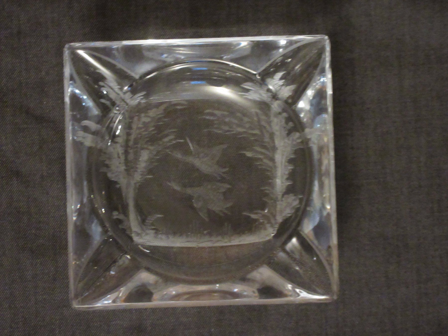Aschenbecher: Aschenbecher aus Glas – Gebraucht aus Kaisten von renault015 1