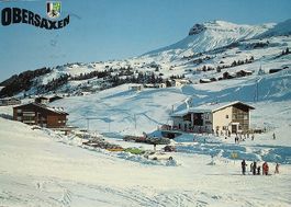 OBERSAXEN Skischulplatz Restaurant Chummenbühl, Auto Skilift