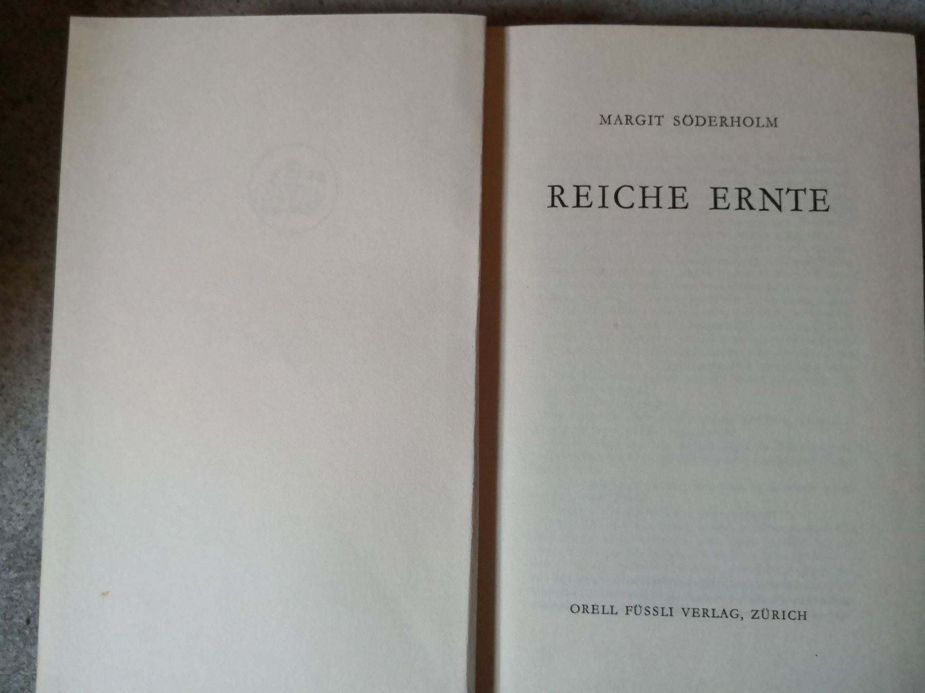 Libri: Reiche Ernte – Usato da Bassersdorf venduto da kal_99sw 1