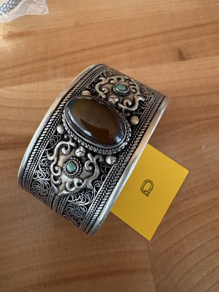 Bracciali & Braccialetti: Armreif aus Tibetsilber – Nuovo (secondo la descrizione) da Rümlang venduto da BoutiqueMonique16