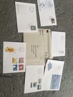 Enveloppes FDC CERN diverses années, collection, timbres
