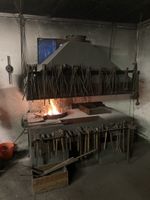 Forge double foyer 