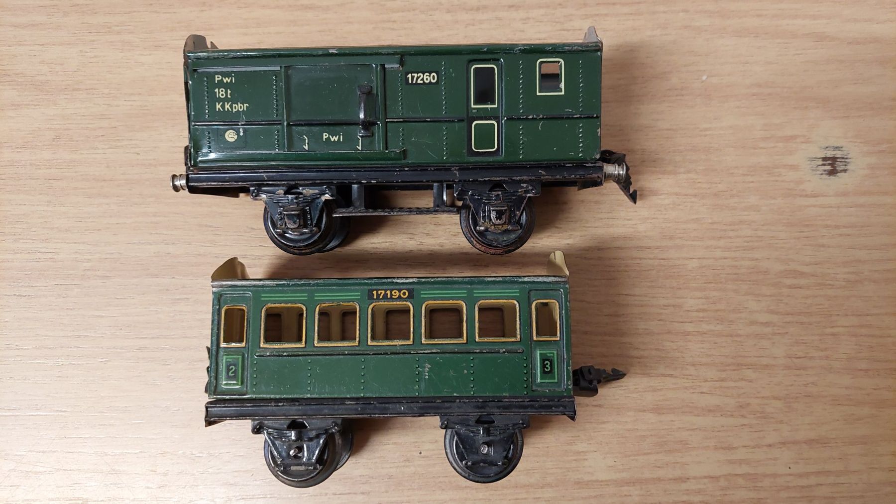 Modellini di ferrovie: Tinplate Bastelware Spur 0 – Difettoso da Wädenswil venduto da Frosch33 7