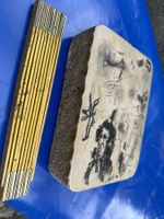 alter Lithografie Stein