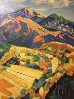 Original Gemälde, Berglandschaft, signiert, Herbst!
