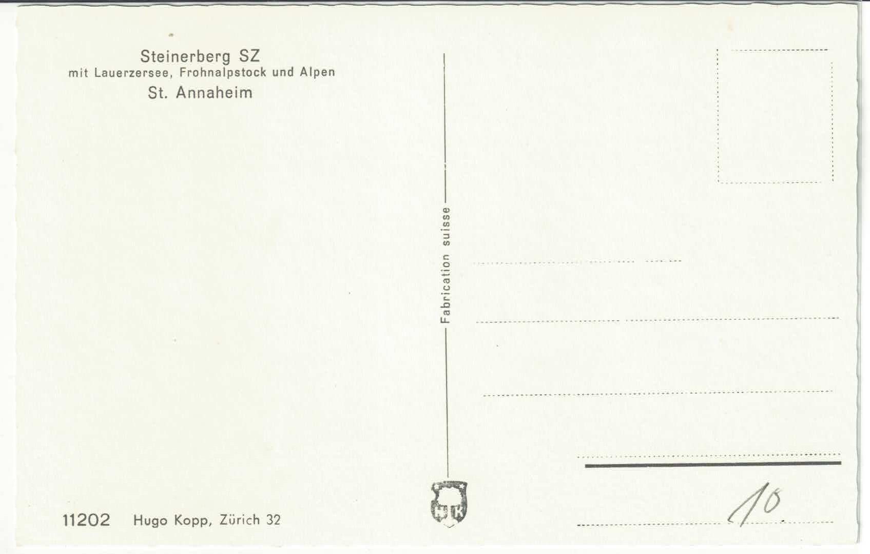 Cartoline postali: Steinerberg - St. Annaheim – Usato da Ettingen venduto da Kartenplanet 1