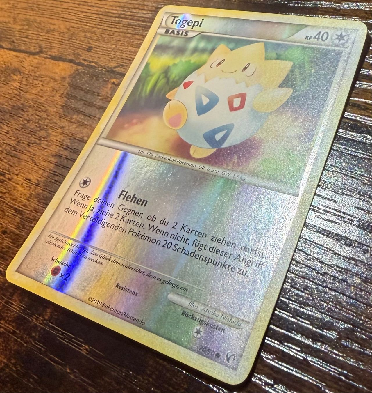 Pokémon Carte collezionabili: Togepi Reverse Holo 70 2/2 – Usato da Zürich venduto da PEACECOCOON 1