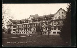 AK Frauenfeld, Krankenhaus, 1922