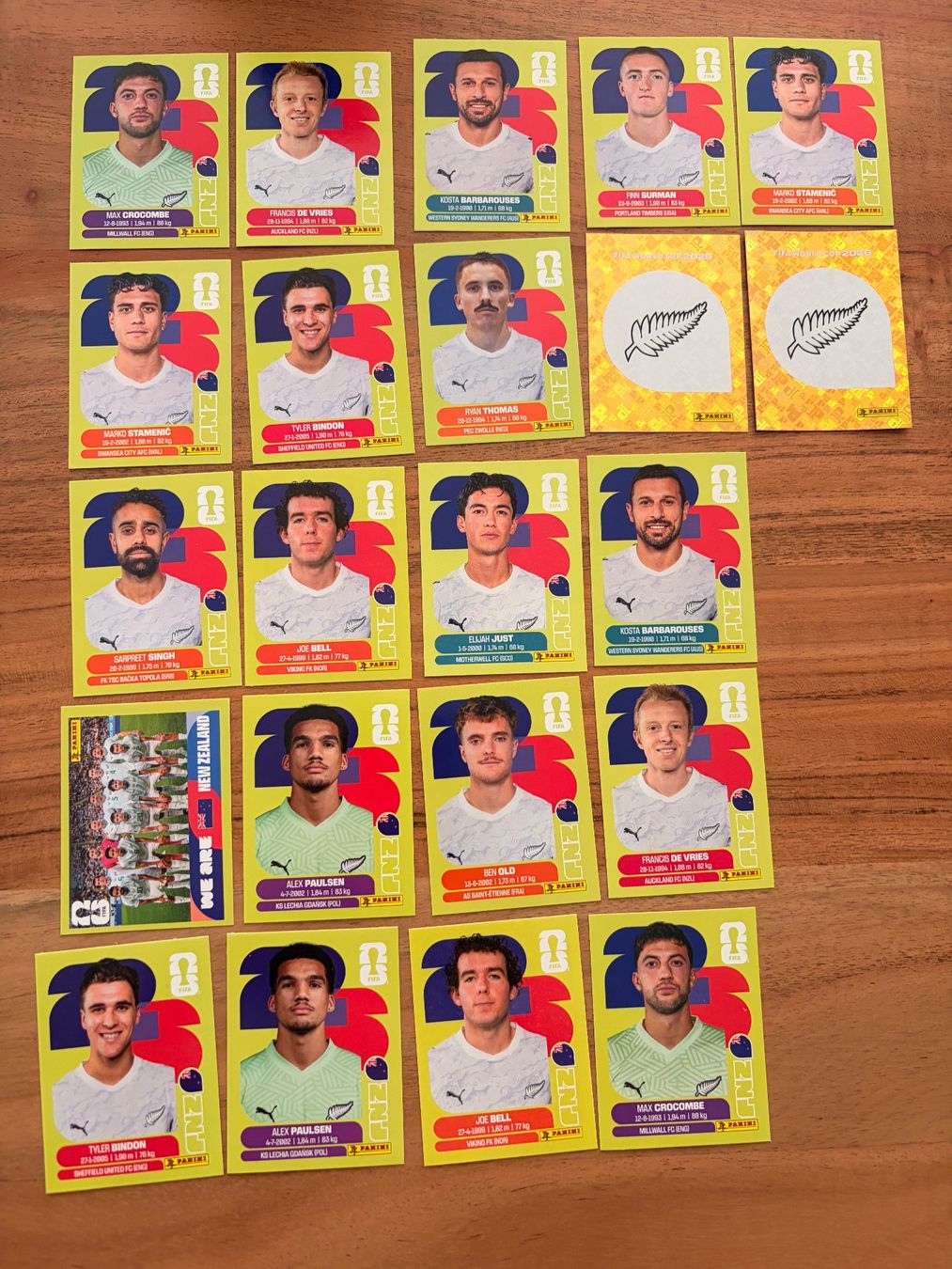 Panini Carte collezionabili: Panini Neuseeland NZL 2026 – Usato da Solothurn venduto da rah_g92d
