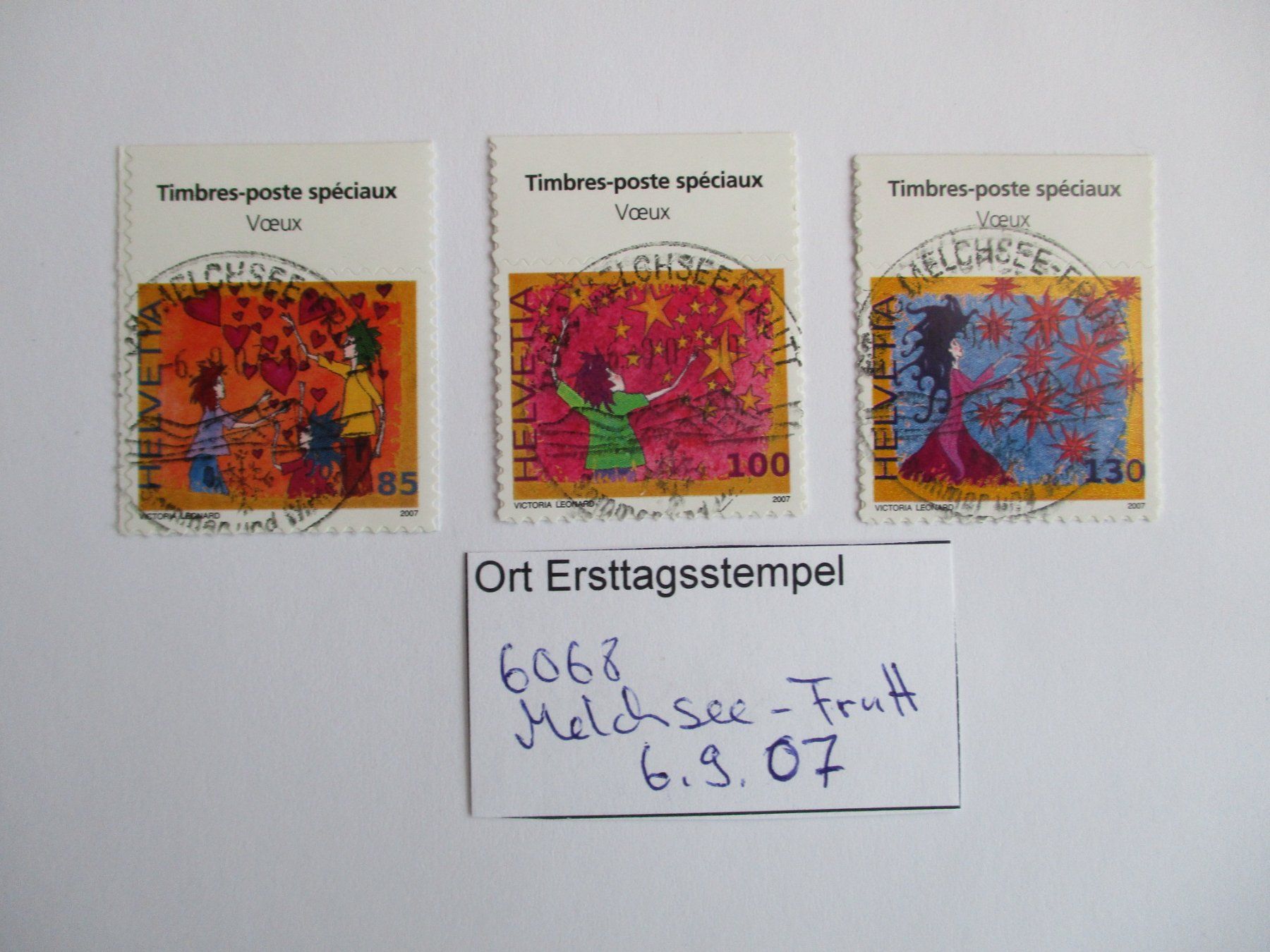 Tutti i francobolli: Voll Ort Ersttagsstempel 6068 Melchsee - Frutt – Usato da Langnau b. Reiden venduto da Aktuell88
