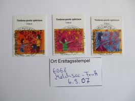 Voll Ort Ersttagsstempel 6068 Melchsee - Frutt