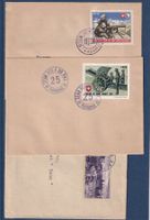 3 lettres timbres du soldat - Soldatenmarken - 1939