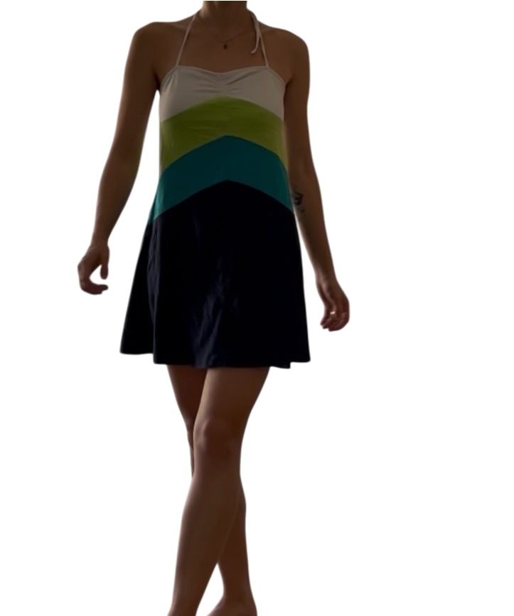 Vestiti: y2k Neckholder Minikleid – Usato da Zürich venduto da Liaisa 1