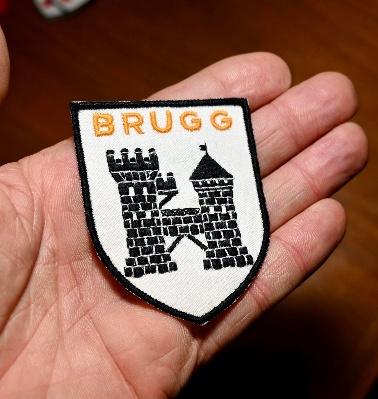 Swiss Placchette & Badge: WAPPEN  Brugg PATCH badge AUFNÄHER – Usato da Pfaffhausen venduto da mono_rec