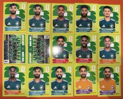 Fussball Sticker Saudi Arabien 2026 Set neu