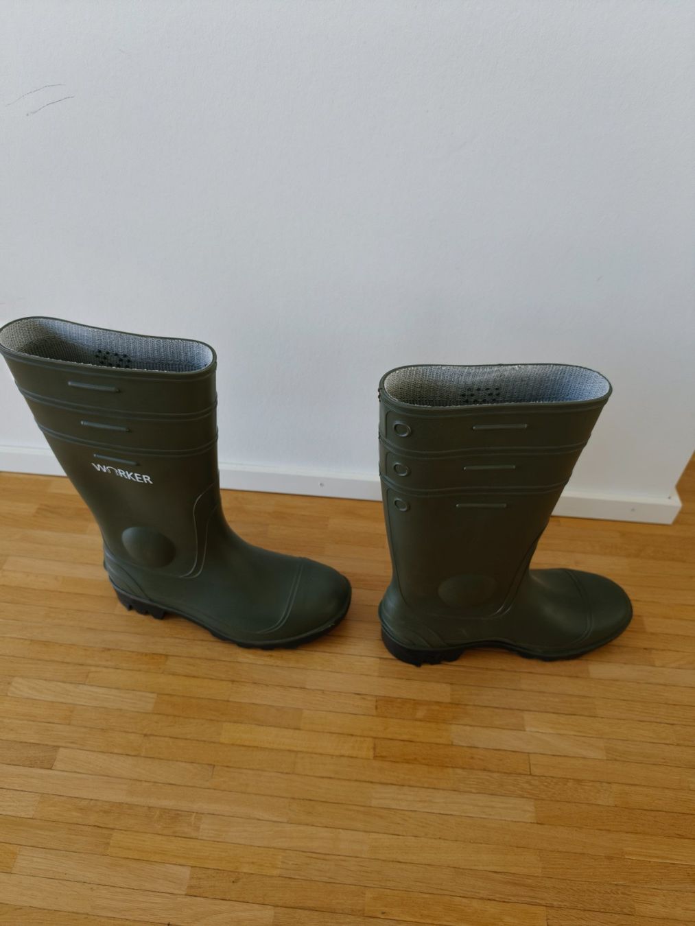 Scarpe da uomo: Robuste Worker Gummistiefel Gr. 42 - Olivgrün – Usato da Winterthur venduto da dmazzotta 2