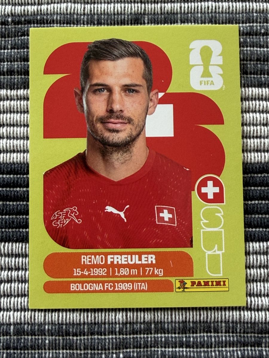 Panini Carte collezionabili: Panini WM 2026 Remo Freuler SUI 11 – Nuovo (secondo la descrizione) da Reinach BL venduto da Pepe2412