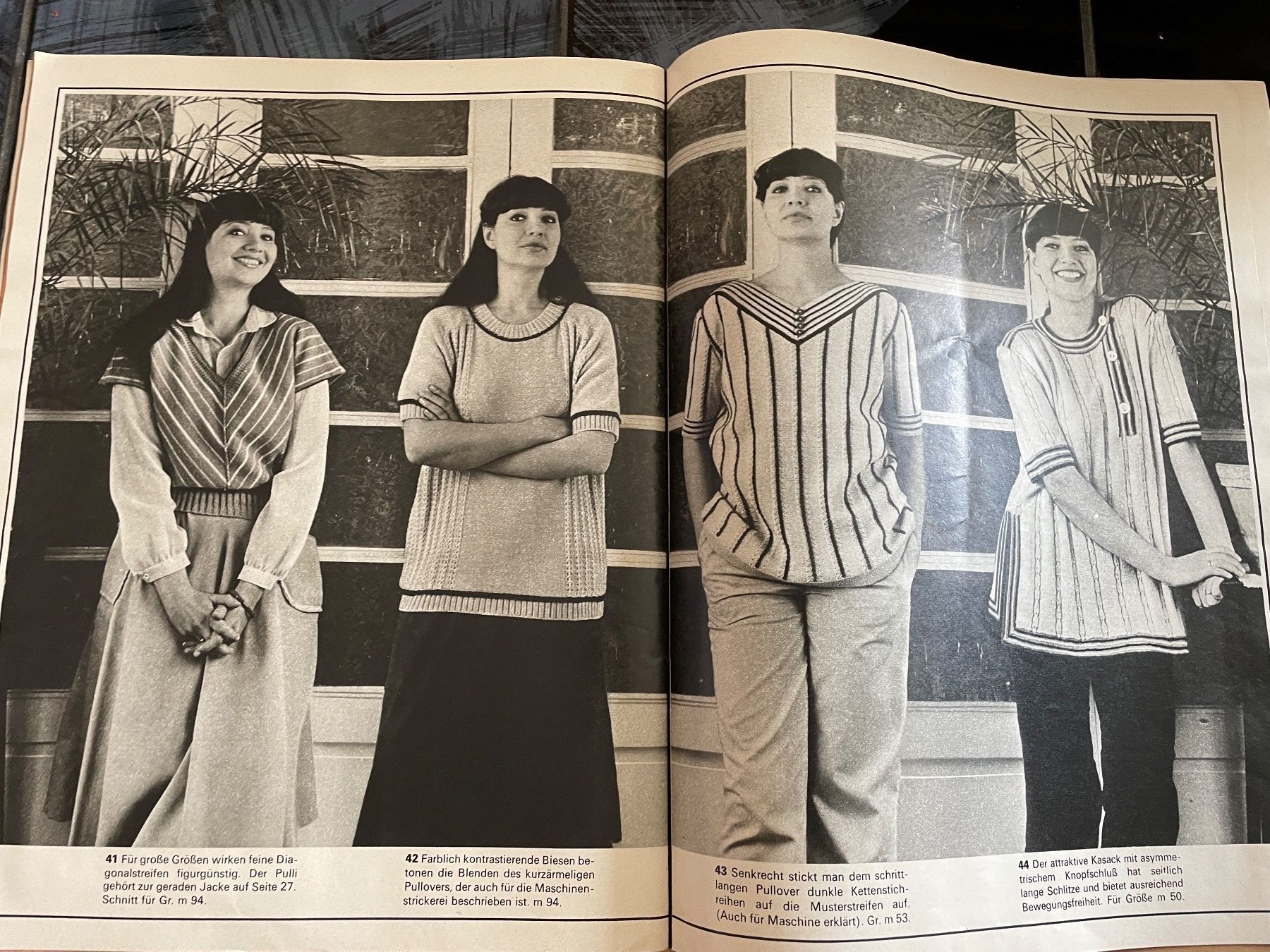 Zeitschriften & Magazine: Modische Maschen 1982 mit Schnittmuster Anleitungen – Gebraucht aus Buchs SG von Billikatze5 1