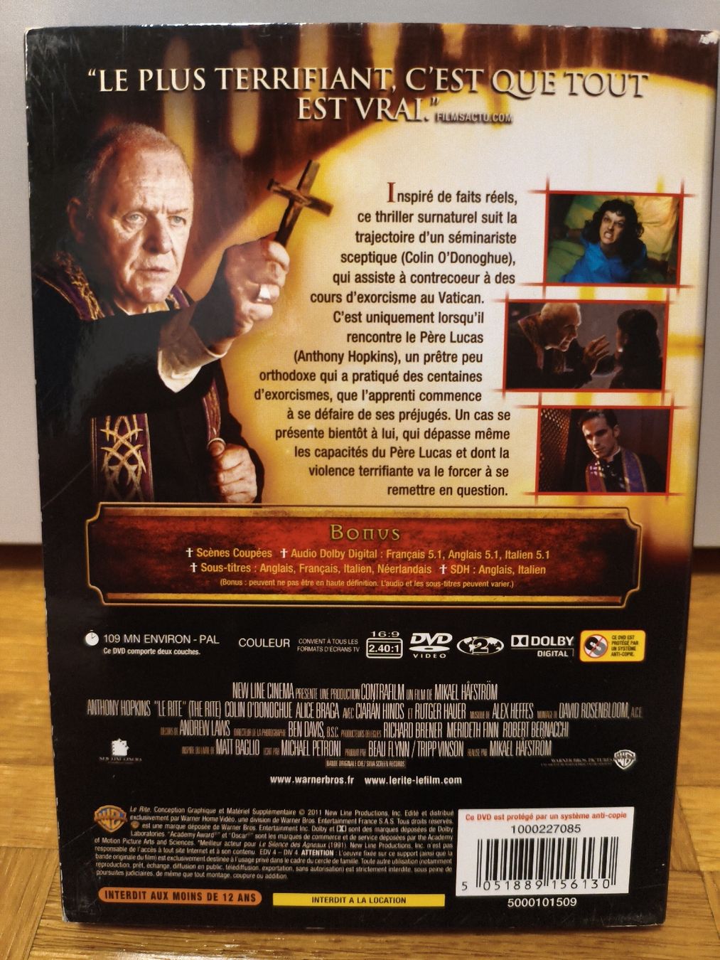 Tutti i DVDs: Le rite - Anthony Hopkins – Usato da Renens VD venduto da kollar7 1