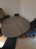 Esszimmerstuhl im 4er Set, Kunstleder schwarz, sehr bequem.