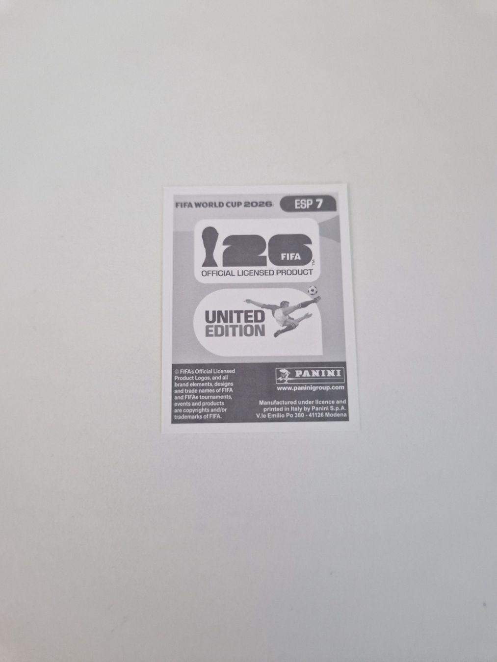 Panini Cartes à collectionner: Panini Sticker ESP7 – Neuf (Voir description) à Stüsslingen par white_angel86 1