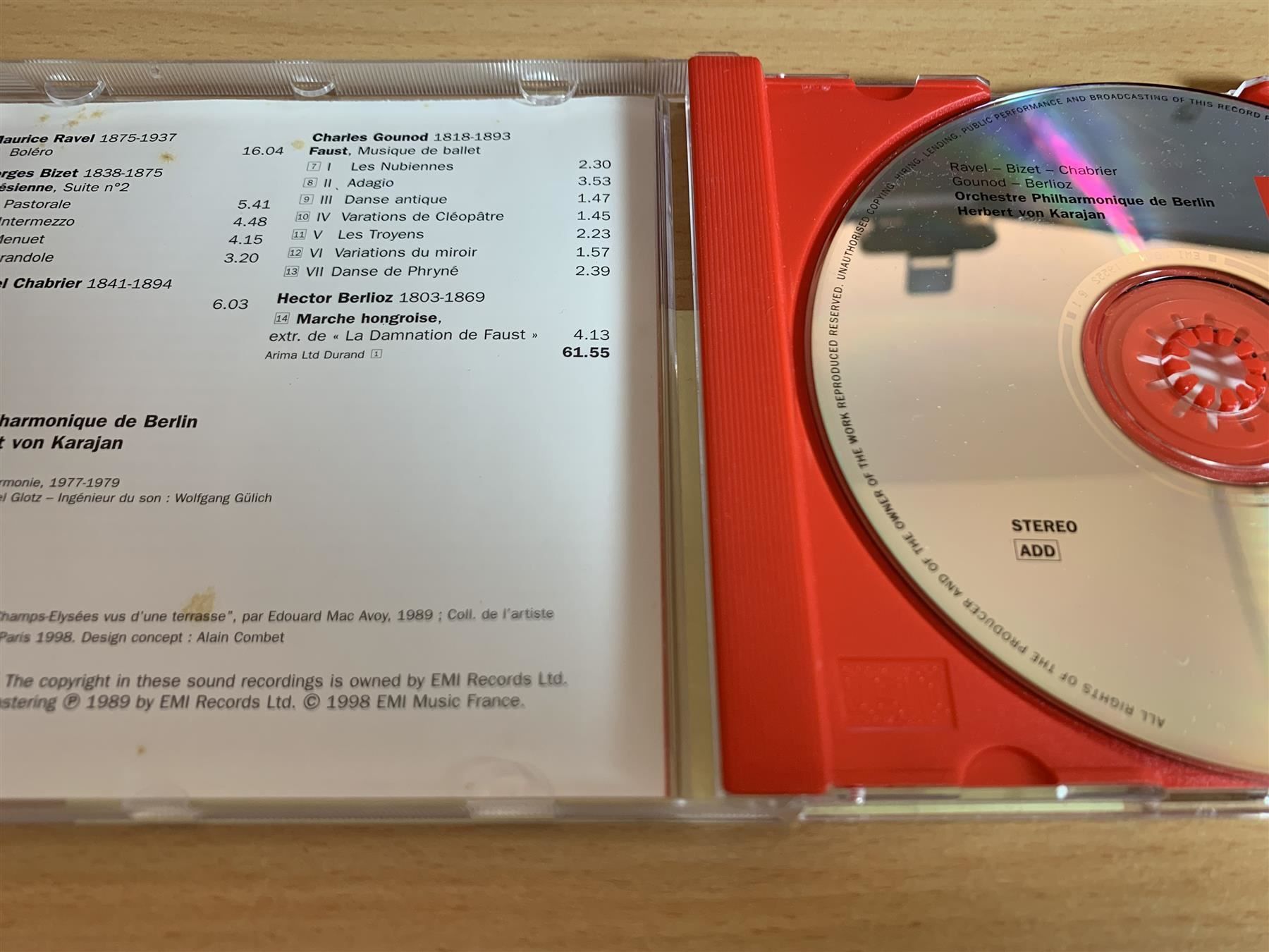 CD: Karajan à Paris - Herbert von Karajan – Usato da Rikon im Tösstal venduto da Alpenmutz 2