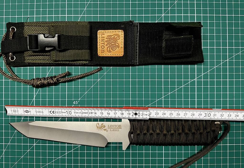 Coltellini militari: Couteau Linton Tanto – Usato da L'Abbaye venduto da BigDahu 1