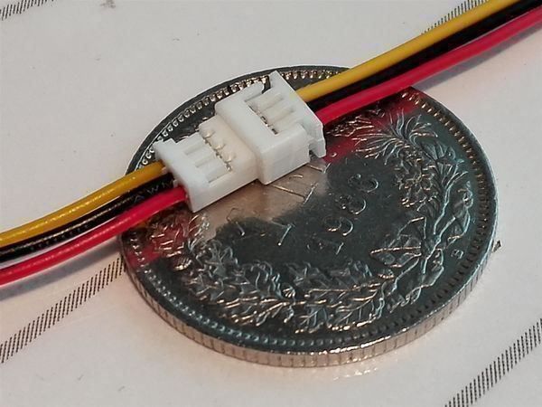 Componenti elettronici: Verbindungspaar, Stecker + Kupplung 3PIN – Nuovo (secondo la descrizione) da Luzern venduto da Salefactory 1