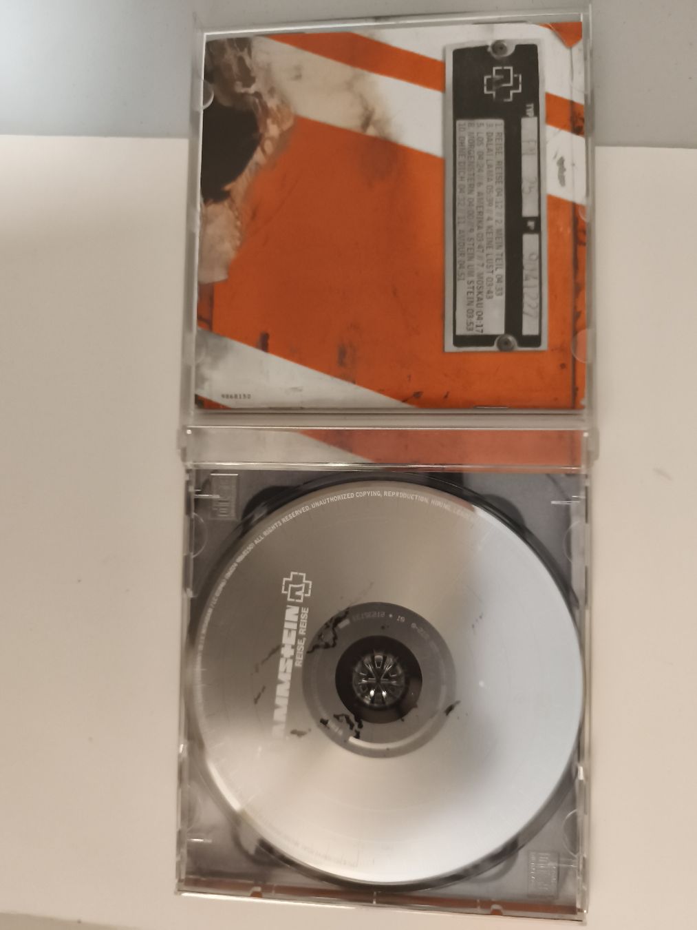 CDs: Rammstein Reise Reise CD Sommer 2004 Original Schweizerpress – Gebraucht aus Reinach BL von Pitstore69 1