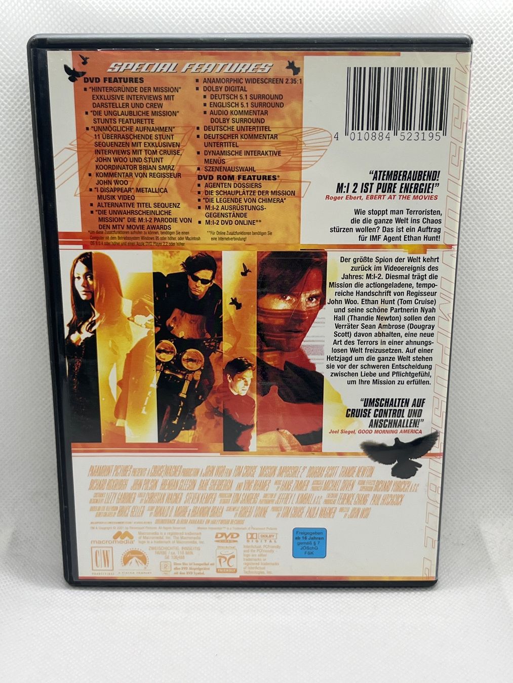 Alle DVDs: DVD Mission: Impossible 2 Widescreen Collection Tom Cruise – Gebraucht aus Hinterkappelen von Kim1992 1