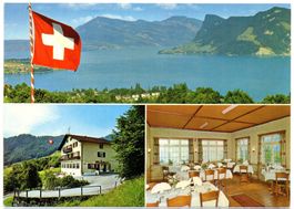 HERGISWIL Werbung Hotel Pension Schönegg