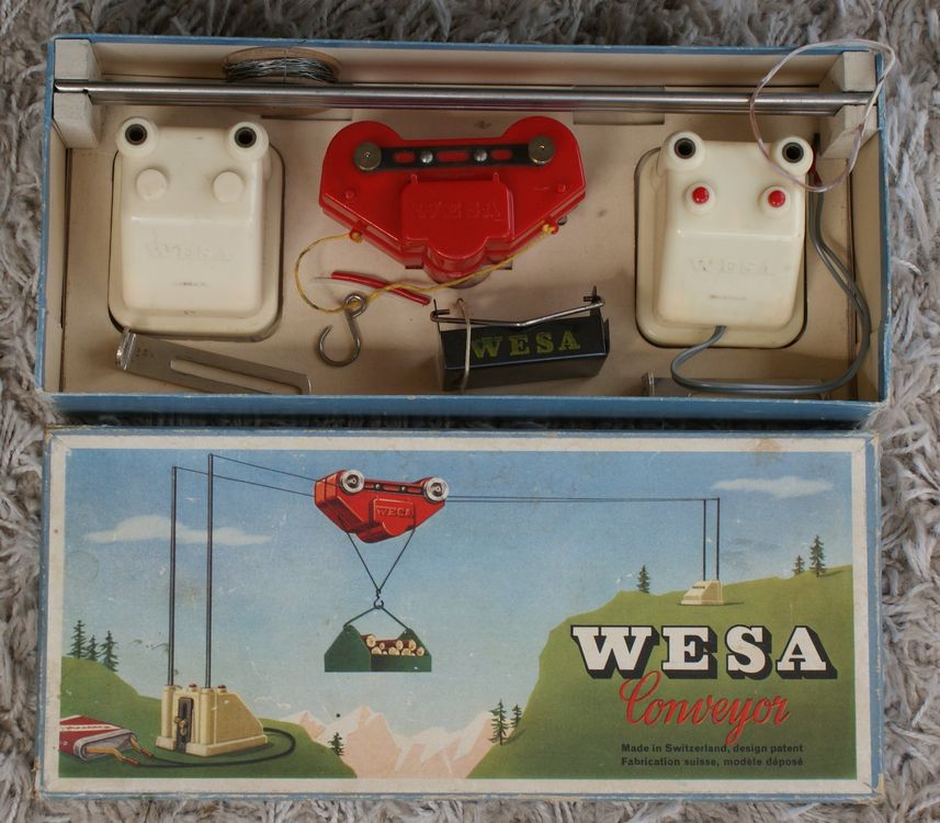 WESA Conveyor, Spielzeug, Transportseilbahn, Sammlerstück CH (Gebraucht ...